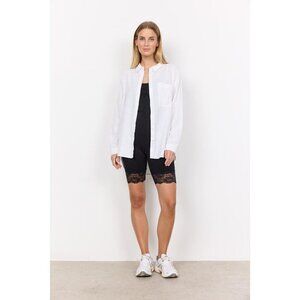 NWT SOYA CONCEPT Marica 268 Black Lace Biker Shorts